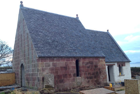 ScaffoldingDownTodayFromWest